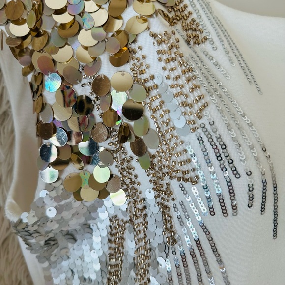 Endless Rose 🌹 sparkle shoulder cocktail dress - Picture 10 of 13